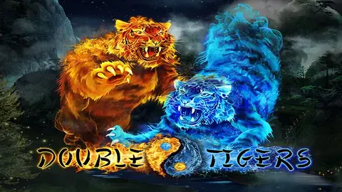 Double Tigers slot logo