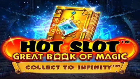 Hot Slot: Great Book of Magic slot logo