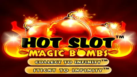 Hot Slot: Magic Bombs slot logo