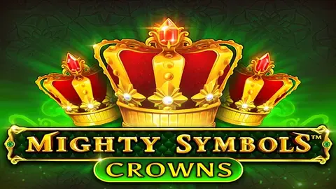 Mighty Symbols: Crowns slot logo