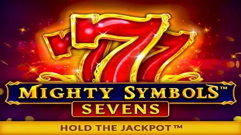 Mighty Symbols: Sevens slot logo