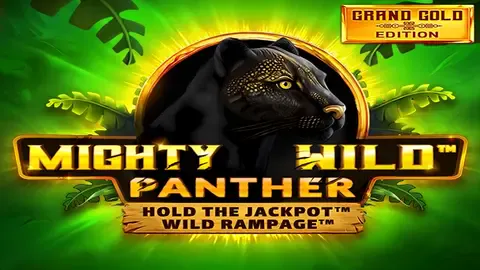 Mighty Wild: Panther Grand Gold Edition slot logo