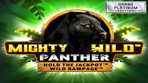 Mighty Wild: Panther Grand Platinum Edition slot logo