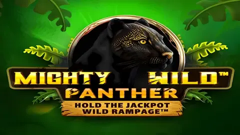 Mighty Wild: Panther slot logo