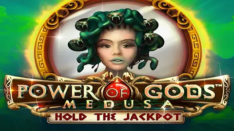 Power of Gods: Medusa slot logo