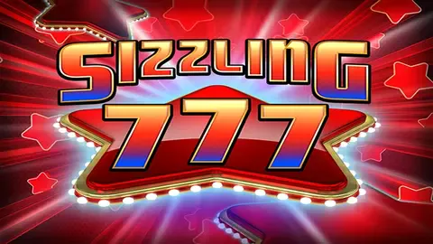 Sizzling 777 slot logo