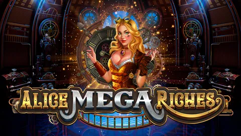 Alice Mega Riches slot logo