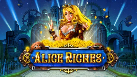 Alice Riches slot logo