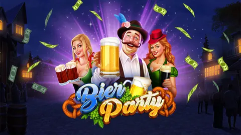 Bier Party slot logo