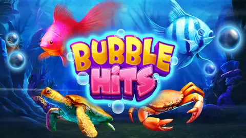 Bubble Hits slot logo