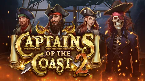 Captains of the Coast 2 slot logo