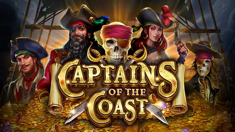 Captains of the Coast slot logo