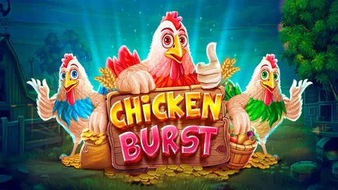 Chicken Burst slot logo