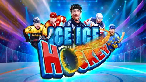 Ice Ice Hockey slot logo