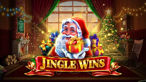 Jingle Wins slot logo