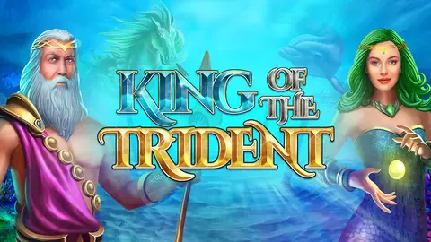 King of the Trident slot logo