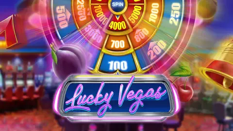 Lucky Vegas slot logo