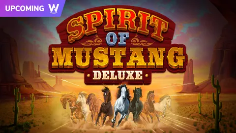 Spirit of Mustang Deluxe slot logo