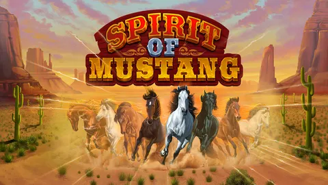 Spirit of Mustang slot logo