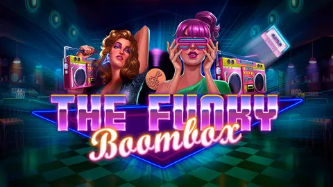 The Funky Boombox slot logo