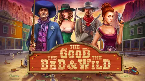 The Good, The Bad, The Wild slot logo