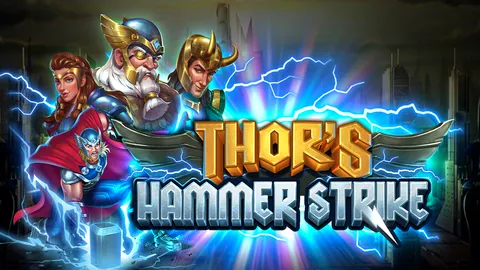 Thor’s Hammer Strike slot logo