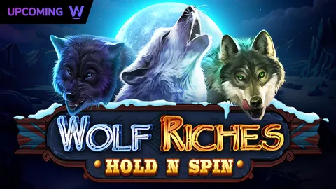 Wolf Riches Hold N Spin logo