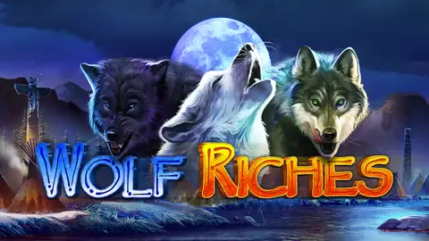 Wolf Riches slot logo