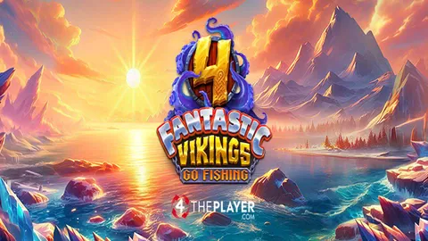 4 Fantastic Vikings Go Fishing slot logo