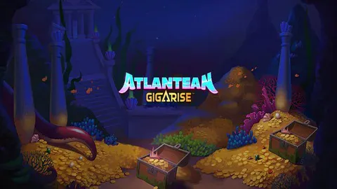 Atlantean GigaRise slot logo