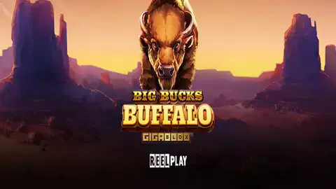 Big Bucks Buffalo GigaBlox slot logo