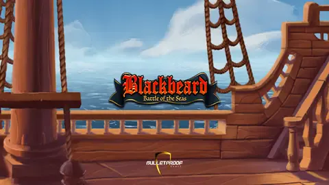 Blackbeard Battle Of The Seas slot logo
