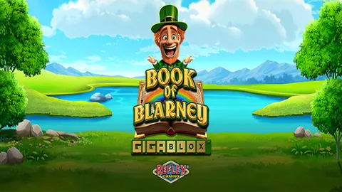 Book of Blarney GigaBlox slot logo