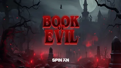 Book of Evil slot logo