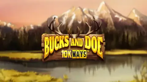 Bucks and Doe 10K WAYS slot logo