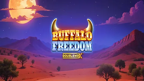 Buffalo Freedom DoubleMax slot logo