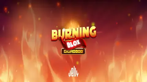 Burning Blox GigaBlox slot logo