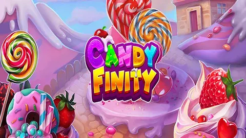 Candyfinity slot logo