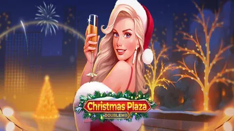 Christmas Plaza DoubleMax slot logo