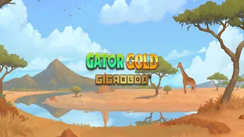 Gator Gold GigaBlox slot logo