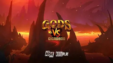 Gods VS Gigablox slot logo
