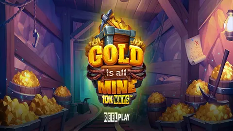 Gold Is All Mine 10K Ways slot logo