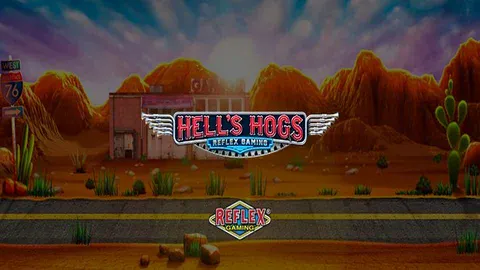 Hell's Hogs slot logo