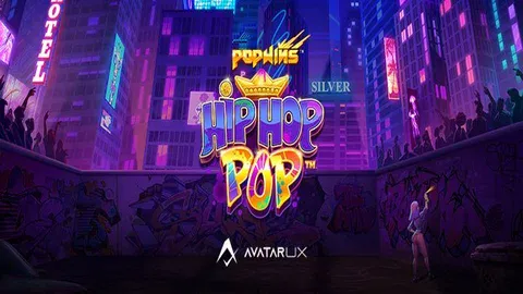 HipHopPop slot logo