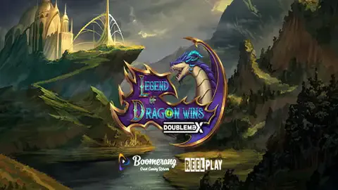 Legend of Dragon Wins DoubleMax slot logo