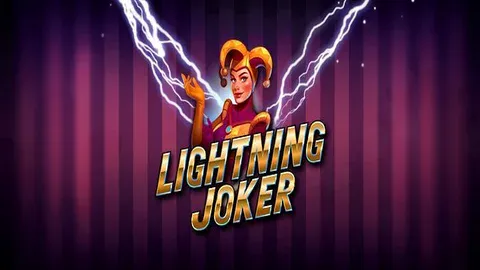 Lightning Joker slot logo