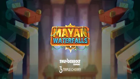Mayan Waterfalls slot logo