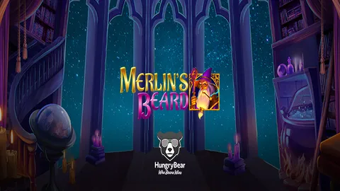 Merlin's Beard slot logo