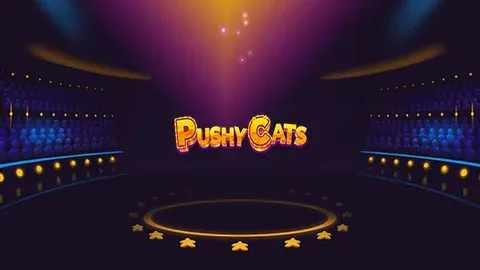 Pushy Cats slot logo