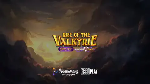 Rise of the Valkyrie Splitz Lightning Chase slot logo